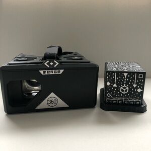 Merge cube and VR headset